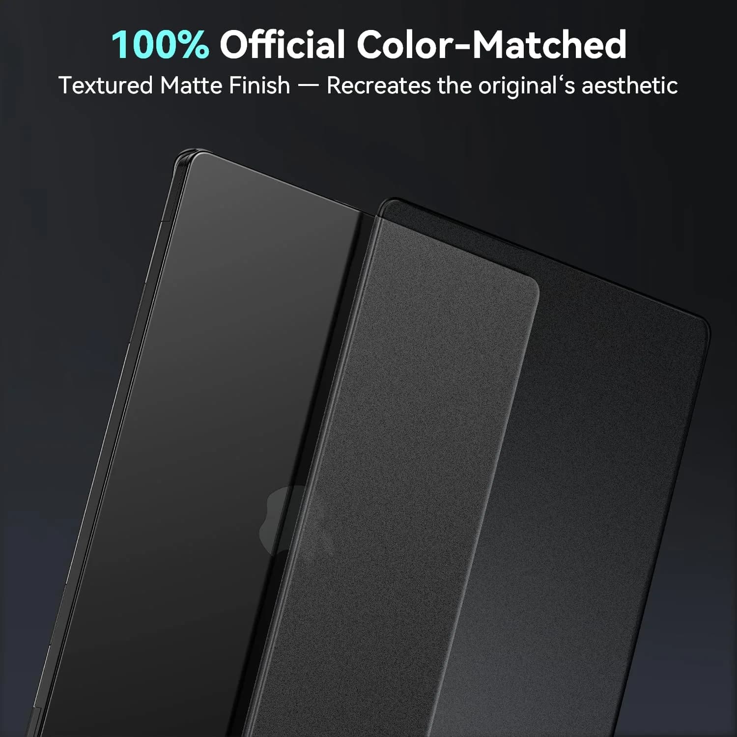EooCoo Textured Matte Black Hard Case for MacBook Pro 14-inch (2021-2026 Models) | Scratch & Fingerprint Resistant - view 2