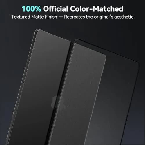 EooCoo Textured Matte Black Hard Case for MacBook Pro 14-inch (2021-2026 Models) | Scratch & Fingerprint Resistant thumbnail 2