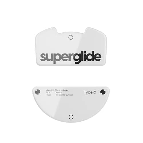 Pulsar Gaming Gears Superglide Type-C Skates for Viper v3 Pro, White | Micro-Textured Speed & Glide thumbnail 1