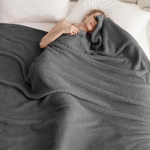 Jungle Star Super Soft Large Queen Blanket 204x204 cm (90x90 in) | Cozy Fleece Fluffy Blanket for Aesthetic Home Decor thumbnail 1