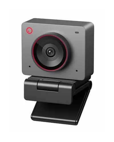 OBSBOT Meet 2-4K Webcam for PC with 1/2" Sensor, AI Framing & Autofocus | 4K Clarity, AI Features, Compact Design thumbnail 1
