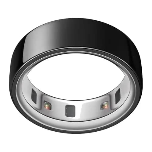 Oura Ring 4 Smart Ring Black Size 5 | Accurate Sleep & Health Tracking