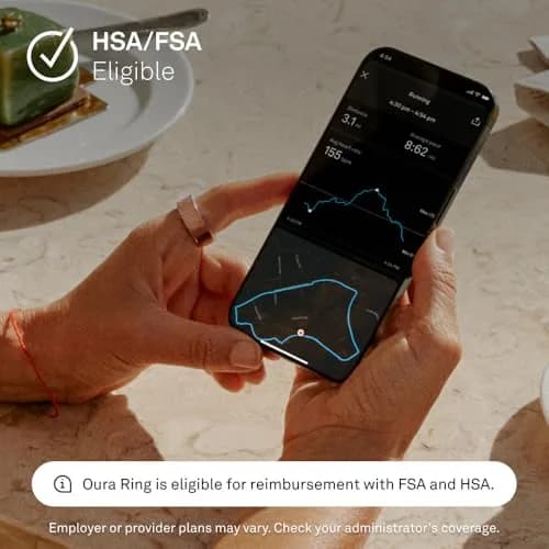OURA Ring 4 Rose Gold Size 5 | Smart Ring for Sleep, Activity, Women's Health, AI Advisor thumbnail 8