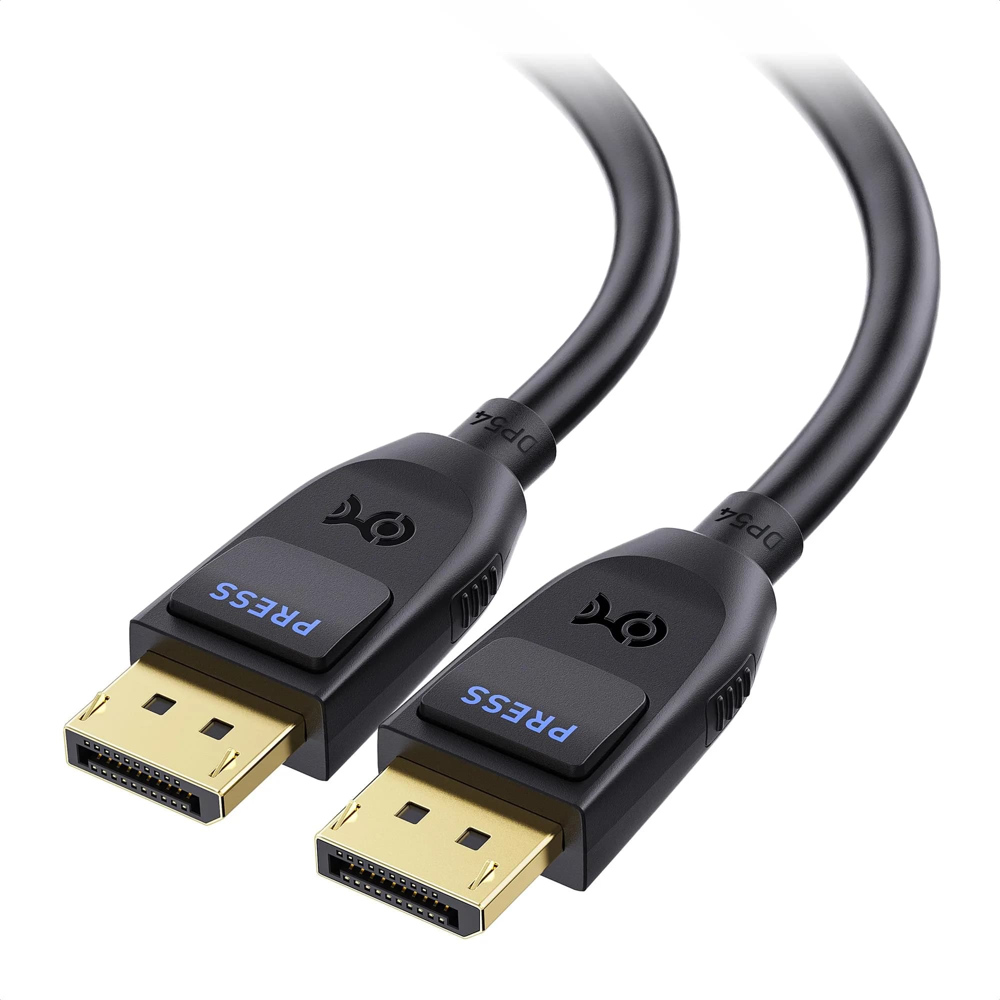 Cable Matters VESA Certified 54Gbps DisplayPort 2.1 Cable 3m (9.8ft) | 8K 165Hz / 4K 500Hz Video — 9.8 Feet
