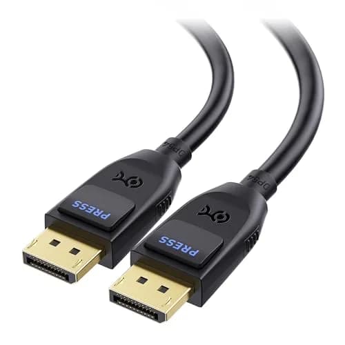 Cable Matters VESA Certified 54Gbps DisplayPort 2.1 Cable 3m (9.8ft) | 8K 165Hz / 4K 500Hz Video thumbnail 1