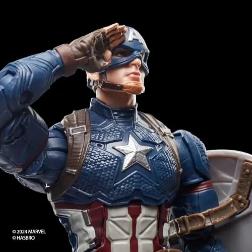 Marvel Legends Series Captain America Action Figure 6 Inch (15 cm) | Avengers: Endgame Collectible thumbnail 5