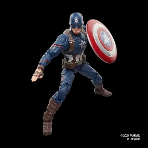 Marvel Legends Series Captain America Action Figure 6 Inch (15 cm) | Avengers: Endgame Collectible thumbnail 7