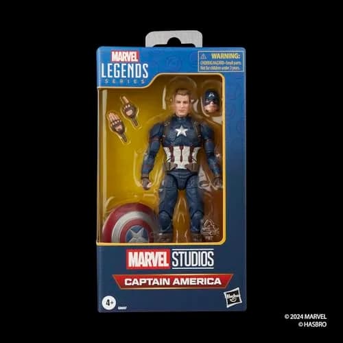 Marvel Legends Series Captain America Action Figure 6 Inch (15 cm) | Avengers: Endgame Collectible thumbnail 2