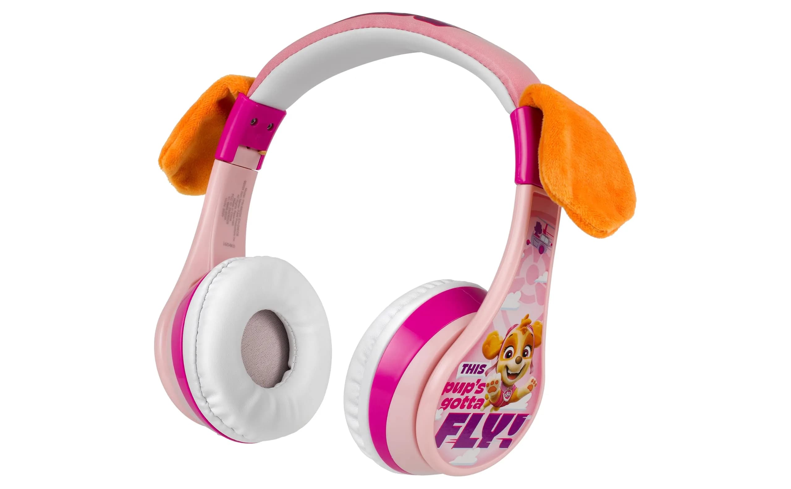 eKids Paw Patrol Skye Bluetooth Headphones for Kids | Kid-Friendly Stereo Sound - main product image