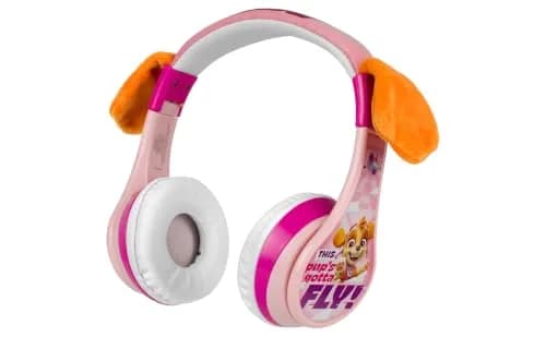 eKids Paw Patrol Skye Liberty Bluetooth Headphones for Kids | Wireless Over-Ear Headset thumbnail 1