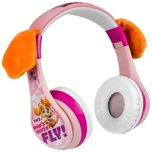 eKids Paw Patrol Skye Liberty Bluetooth Headphones for Kids | Wireless Over-Ear Headset thumbnail 9