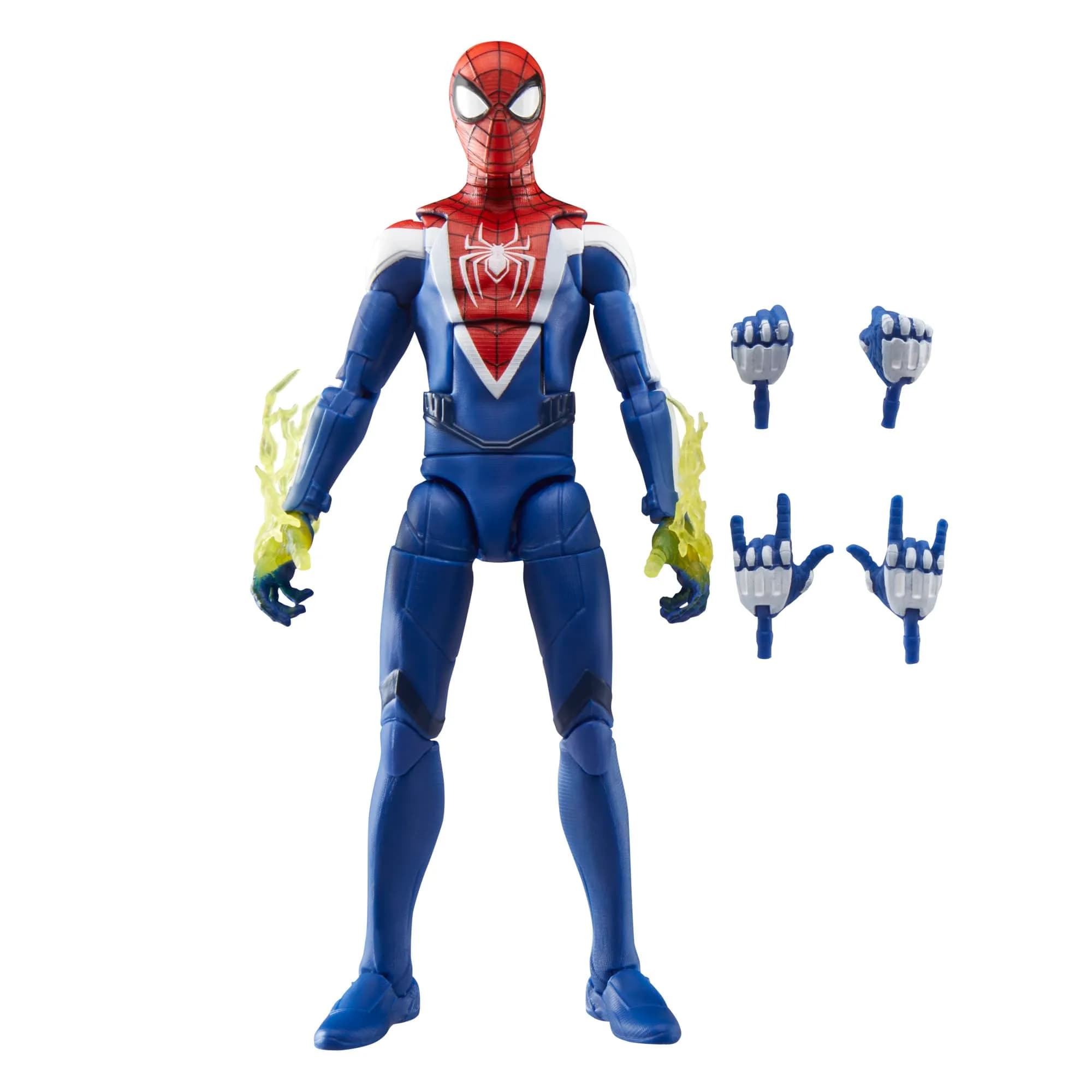 Marvel Legends Series Gamerverse Miles Morales Upgraded Suit Style, Spider-Man 2 Video Game-Inspired Collectible 15cm/5.9in | Superhero Action Figure — Miles Morales Upgrade Suit