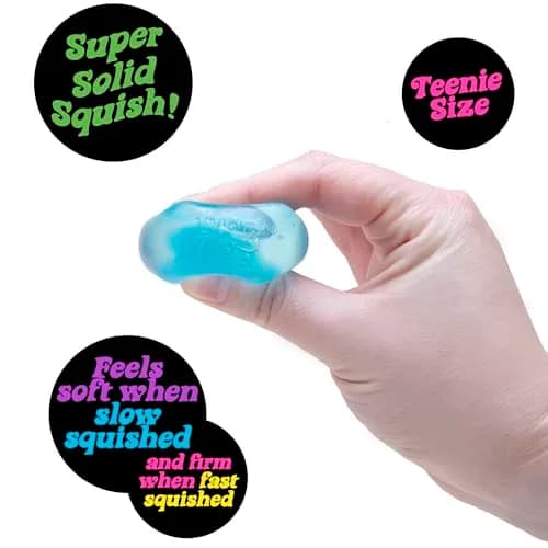 Schylling NeeDoh Nice Ice Baby Sensory Squeeze Toy 3.18 cm (1.25" Cube) | Non-Toxic TPR thumbnail 3
