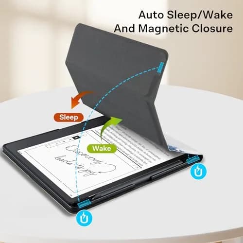 CoBak PU Leather Case for Tablet Reader 10.2" (2022/2024) with Pen Holder | Auto Sleep Wake, Heavy Duty Protection thumbnail 5