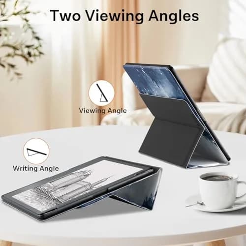 CoBak PU Leather Case for Tablet Reader 10.2" (2022/2024) with Pen Holder | Auto Sleep Wake, Heavy Duty Protection thumbnail 2
