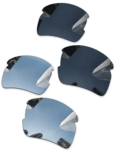 Combine8 Replacement Polarized Lenses for Oakley Flak 2.0 XL | 2 Pairs UV & Glare Block thumbnail 1