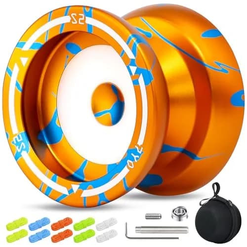 Wabesmanis S2 Dual Function Yoyo for Kids & Adults | Responsive & Unresponsive with Bearing Kits thumbnail 1