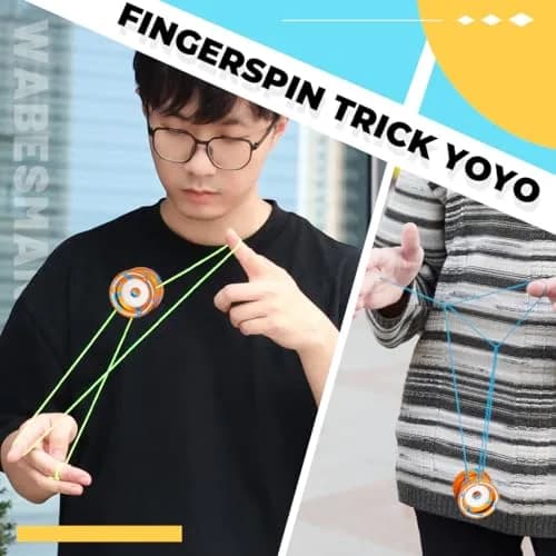 Wabesmanis S2 Dual Function Yoyo for Kids & Adults | Responsive & Unresponsive with Bearing Kits thumbnail 8