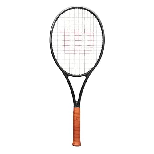 Wilson RF 01 Pro Tennis Racket - 4 1/8" Grip | Strung with Sensation 16 Natural thumbnail 1