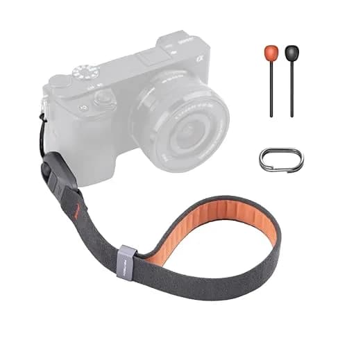PGYTECH Camera Wrist Strap Air for Photographers | Quick Release Safety, 1000-1400mm, Deep Grey thumbnail 1