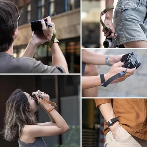 PGYTECH Camera Wrist Strap Air for Photographers | Quick Release Safety, 1000-1400mm, Deep Grey thumbnail 6