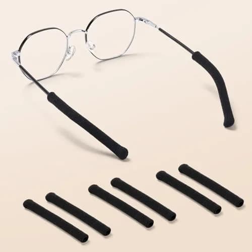 Sightor Soft Glasses Ear Cushion 3Pairs | Anti-Slip Cotton Eyewear Grippers for Long Wear thumbnail 7