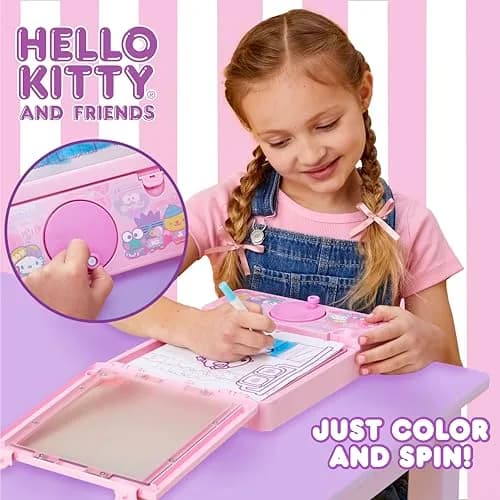 Hello Kitty and Friends Color Motion Animation Tablet | 20 Design Inserts, 6 Markers, Plastic thumbnail 3
