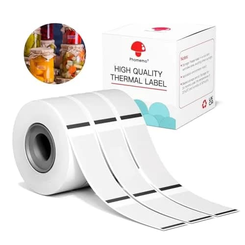 Phomemo Labels, D30 Label Tape, 14x30mm Transparent | Water & Abrasion Resistant thumbnail 1