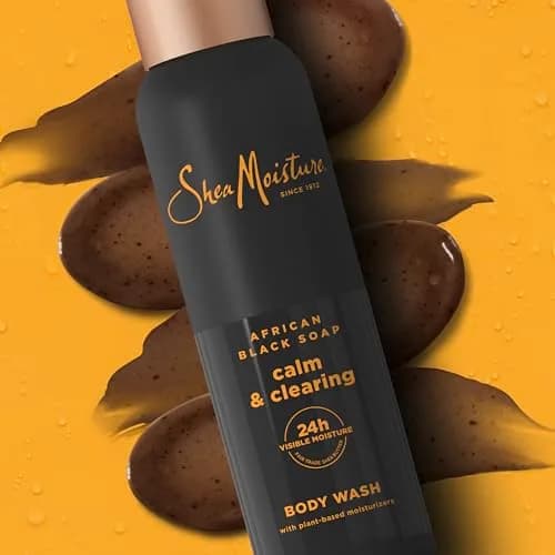 SheaMoisture African Black Soap Body Wash 532ml (18 Fl Oz) | Soothes & Clarifies Dry, Troubled Skin thumbnail 5