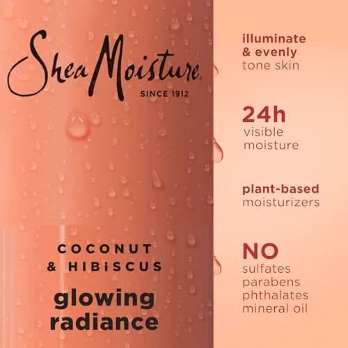 Shea Moisture Coconut Hibiscus Body Wash 532ml (18 Fl Oz) | For Melanin-Rich Skin thumbnail 3