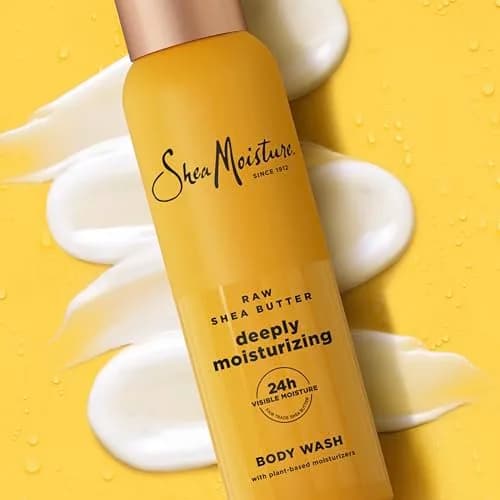SheaMoisture Raw Shea Butter Body Wash Moisturize and Restore Deeply 18 oz (532 ml) | Hydrating for Melanin-Rich Skin thumbnail 6