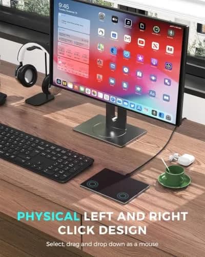JOMAA Wired Touchpad 90x130mm | Multi-Gesture Control for Windows/Linux (70-120 chars) thumbnail 5