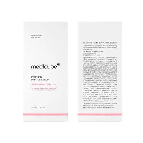 medicube PDRN Pink Peptide Serum with Salmon DNA 30ml (1.01 Fl Oz) | Hydrates & Revitalizes Skin thumbnail 9