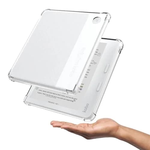 HNSBXQ Clear Case for Kobo Libra Colour | Matte Screen Protection & Reinforced Corners (7 Inch) thumbnail 2