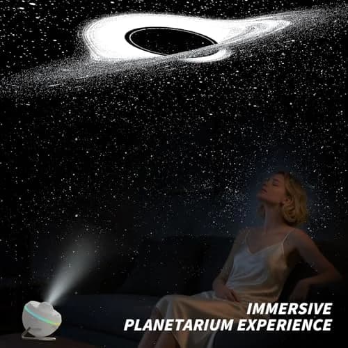 Ainael Galaxy Projector | HD Star & Planetarium Night Light with 5K Projection, Adjustable Focus, 20㎡ Coverage thumbnail 9