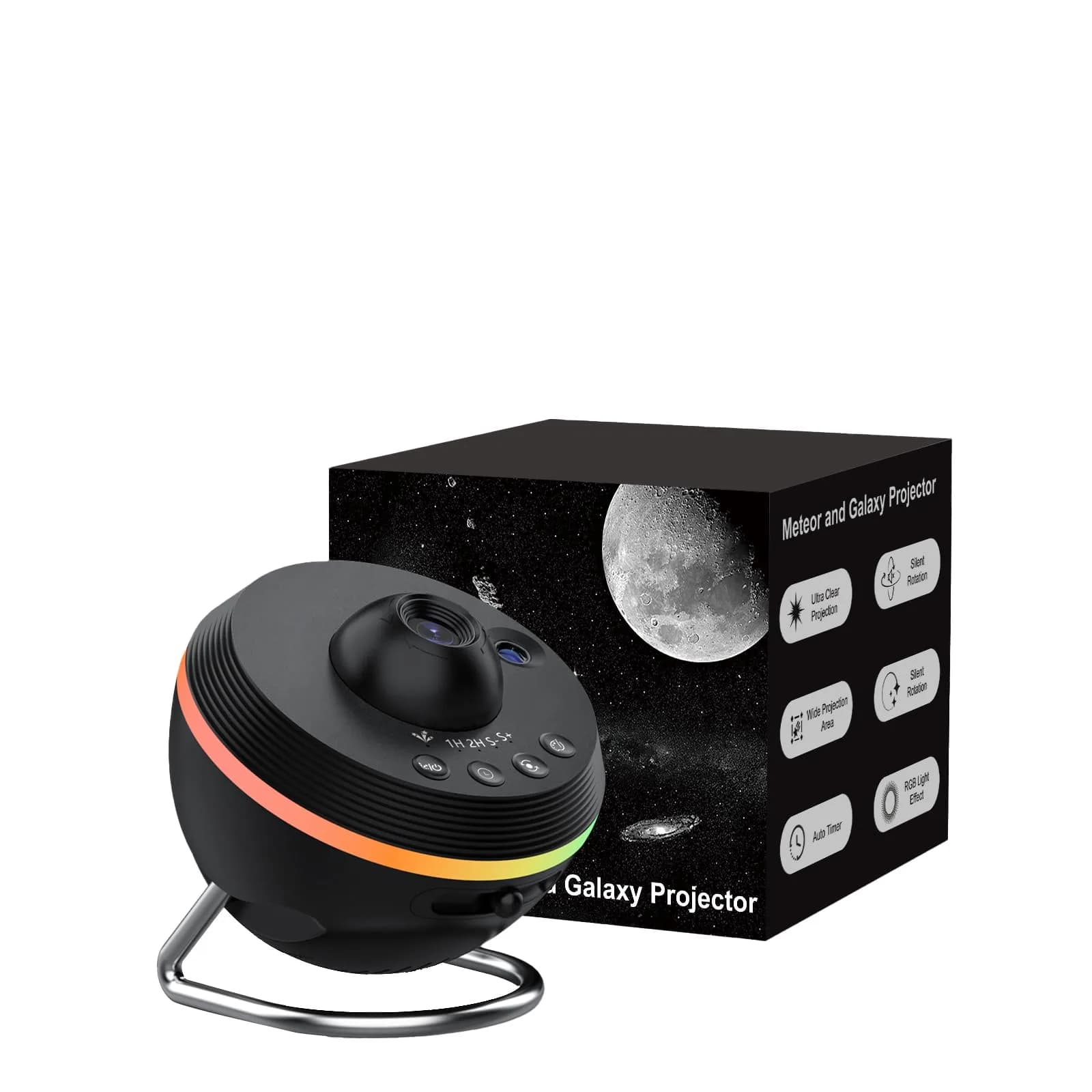 Ainael Galaxy Projector 5K HD Star Planetarium Night Light | Immersive Space Ceiling Decor