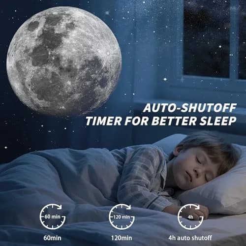 Ainael Galaxy Projector 5K HD Star Planetarium Night Light | Immersive Space Ceiling Decor thumbnail 8