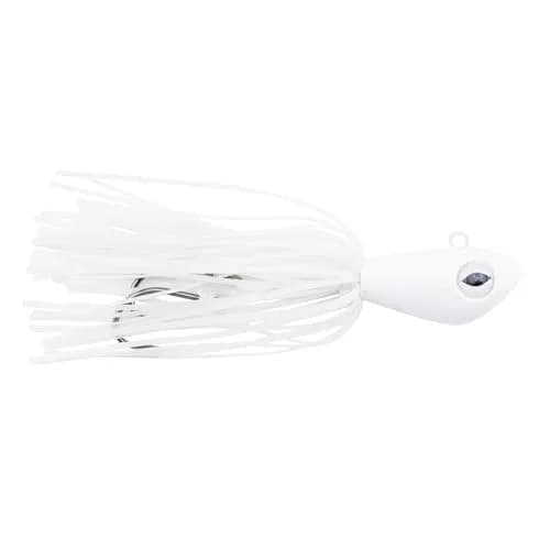 C&H Lures No Alibi Alien Jig Offshore Series, 6 oz (170 g), Fluorescent White Skirt, 7/0 Hooks | Versatile Saltwater Jig for Deep Sea Fishing thumbnail 2