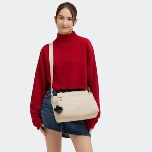 Kipling Elysia Crossbody Bag 11.5''L x 9''H x 5''D | Water-Resistant Nylon, Lightweight thumbnail 2