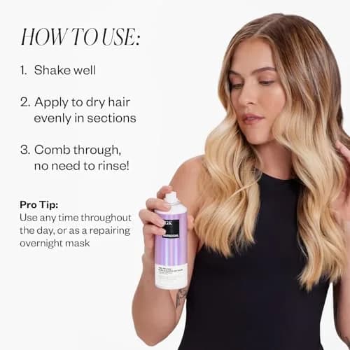 IGK Antisocial Overnight Dry Hair Mask 156ml (5.5 Fl Oz) | Bond Repair for Damaged Hair thumbnail 7