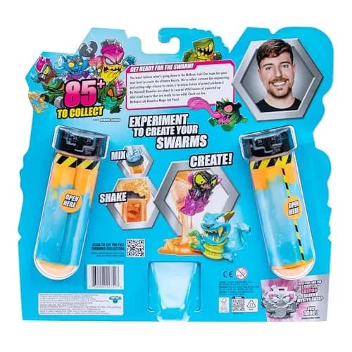 MRBEAST LAB Swarms Atomic Series 12 Pack Micro Beasts 2.5 cm (1 inch) | Educational Toy Figures for Kids 3-6 thumbnail 2