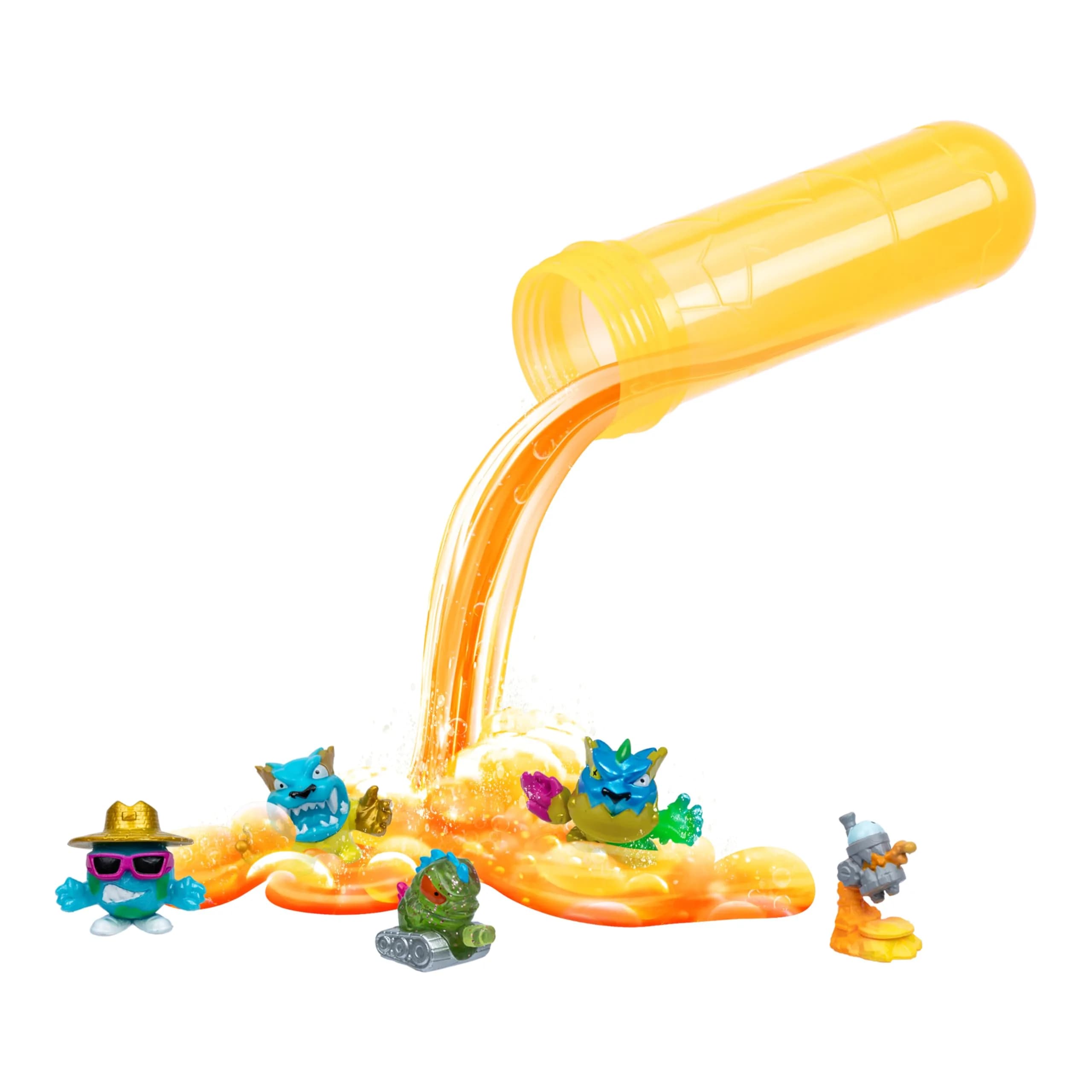 MrBeast Lab Swarms Atomic Series 2 Micro Beasts 5 Pack | Collectible Toy Figures for Kids 5+ - view 2