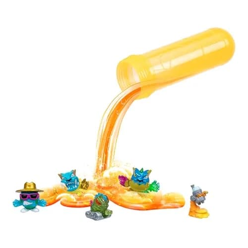 MrBeast Lab Swarms Atomic Series 2 Micro Beasts 5 Pack | Collectible Toy Figures for Kids 5+ thumbnail 2