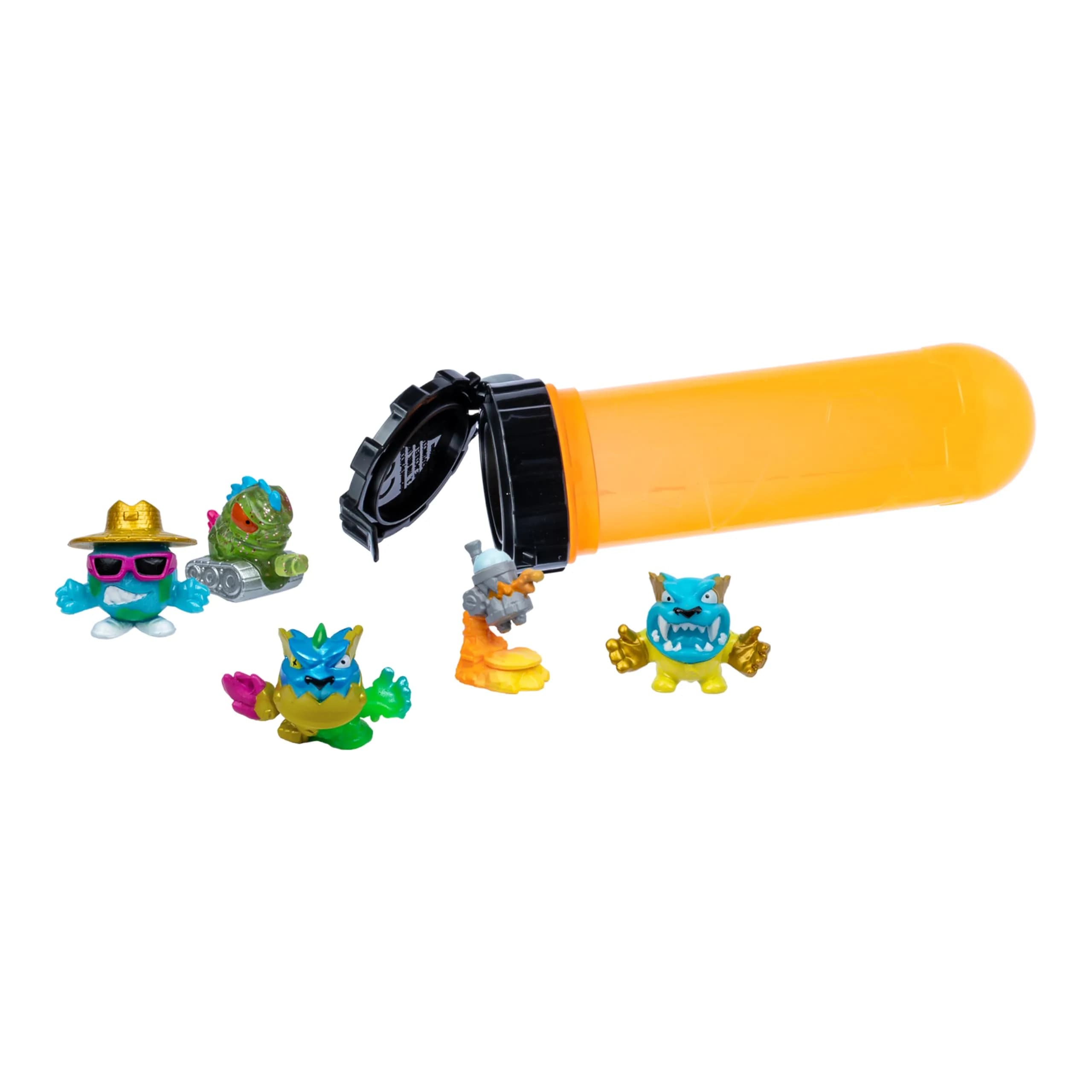 MrBeast Lab Swarms Atomic Series 2 Micro Beasts 5 Pack | Collectible Toy Figures for Kids 5+ - view 4