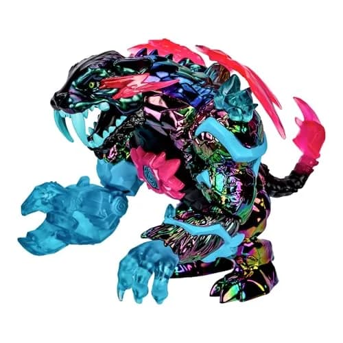 MRBEAST LAB Apex Beast Neon Panther Collector Figure | 6.5 Inch/16.5cm, Articulated, Premium Packaging thumbnail 5
