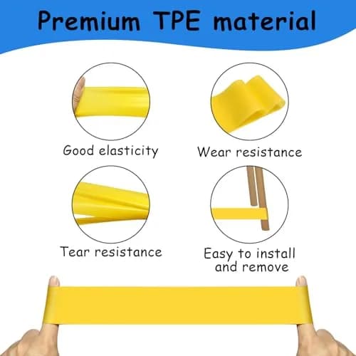 rookea Elastic Chair Bands for Kids | Fidget & ADHD Support, 6 Pack, Colorful TPE Stretch Bands thumbnail 3