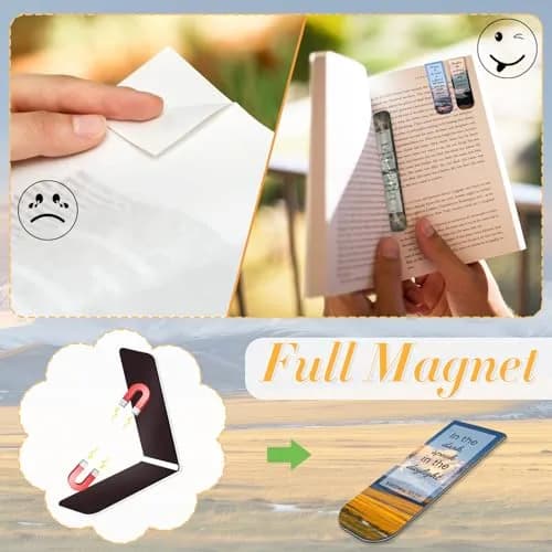 Diteryy Magnetic Bookmarks 50 Pack | Bible Verse Page Markers for Books thumbnail 4