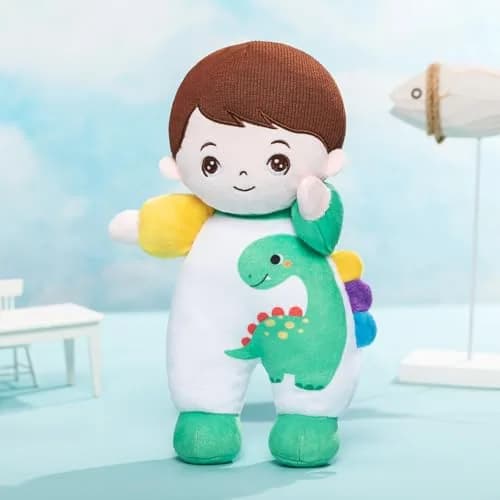 OUOZZZ Dinosaur Plush Toy 25cm (10") | CPC Certified & CPSIA Tested for Safe Play thumbnail 8