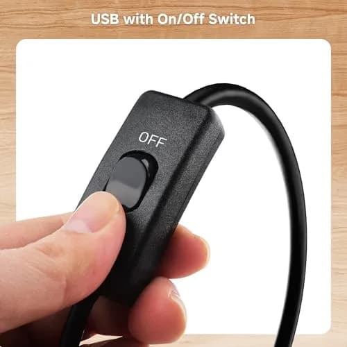 Cable Matters USB 3.0 Extension Cable with On/Off Switch, 1ft (0.3m) | 5Gbps Data Transfer thumbnail 7