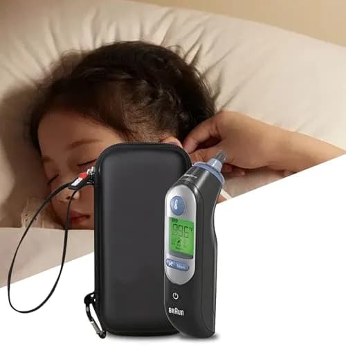 FBLFOBELI Hard Case for Braun ThermoScan 7 IRT6520/ThermoScan 5 IRT6500/ThermoScan 6 IRT6515 | Waterproof Shockproof Travel thumbnail 7